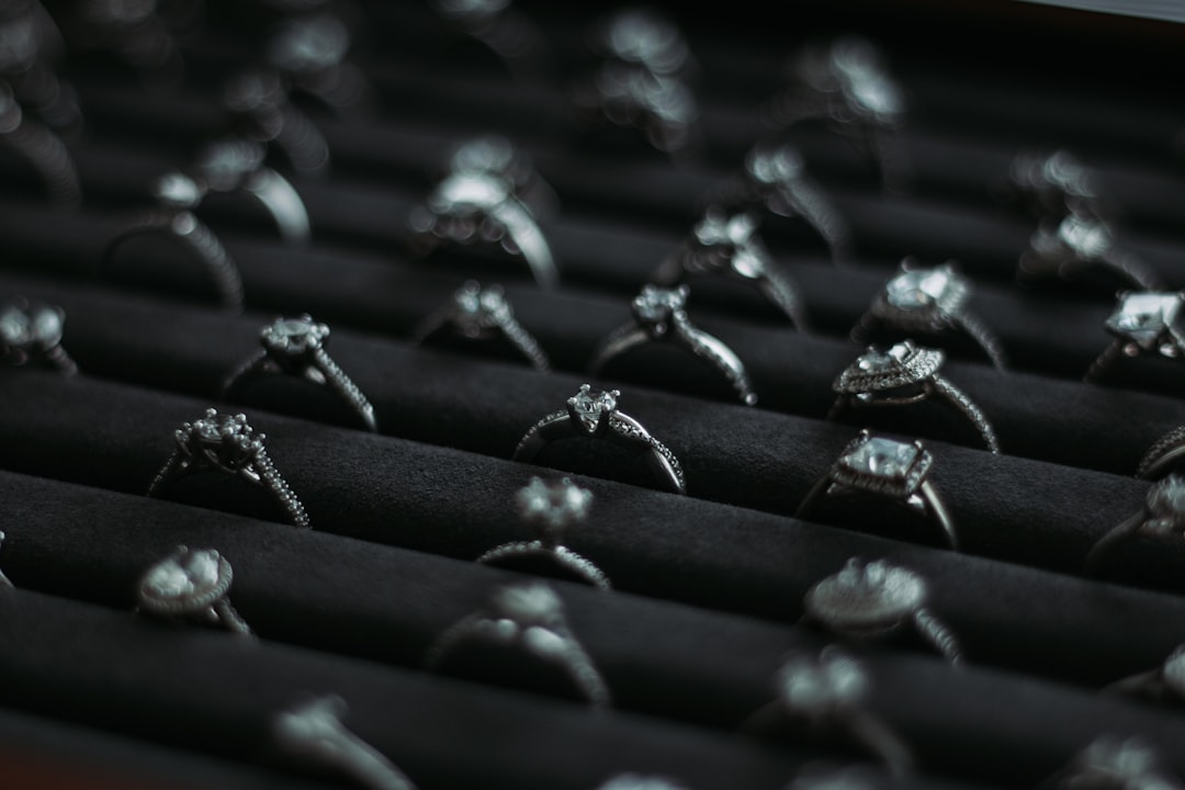 Photo black lace dress accessories