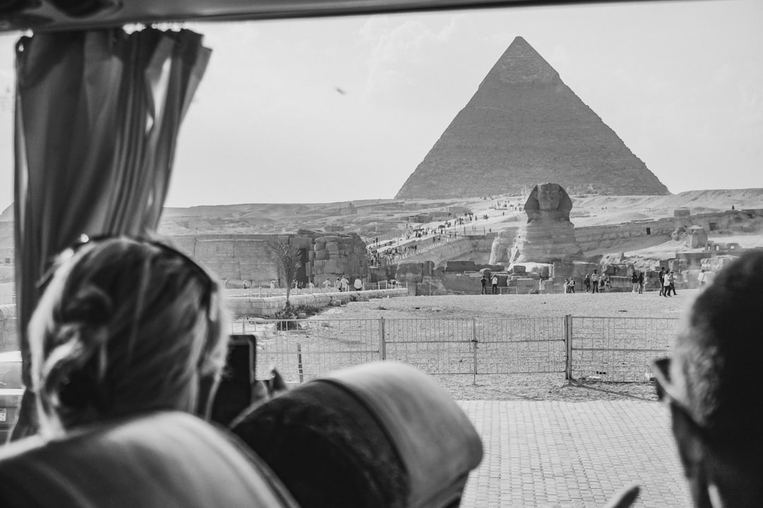 Photo egypt airplane