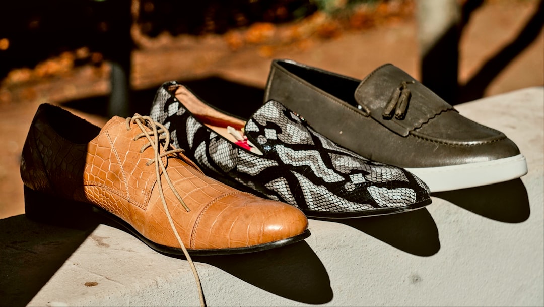 Photo orange shoes